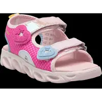 Billieblush Billieblushtil piger. U21992 Pink sandaler i mesh (32), Fast, Velcro, Casual, børnetøj