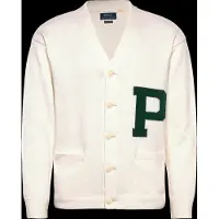 Ralph Lauren Polo Ralph Laurentil mænd. 710B17550001 Hvid afslappet pasform cardigan i bomuld (L), Casual
