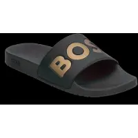BOSS BOSStil mænd. 50536835 Klipklapper Aryeh sort (44), Fast, Ingen, Badetøj, PVC