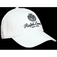 Ralph Lauren Polo Ralph Laurentil mænd. 710A13274004 Kasket i twill med hvidt broderet våbenskjold (OSFA), Casual, Bomuld