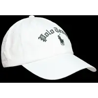 Ralph Lauren Polo Ralph Laurentil mænd. 710B19129001 Hvid broderet twill kasket (OSFA), Casual, Bomuld