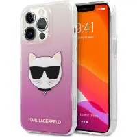 Karl Lagerfeld Choupette Head Case til iPhone 13 Pro Max - Pink