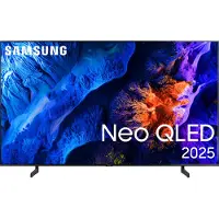 Samsung QE50QN80FAU - 50 Diagonal klasse QN80F Series LED-bagbelyst LCD TV - Neo QLED - Smart TV - Tizen OS - 4K UHD (2160p) 3840 x 2160 - HDR - Quantum Mini LED - sølv