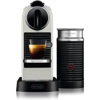 De'Longhi Nespresso CitiZ EN 267.WAE - Kaffemaskine med mælkeskummer - 19 bar - hvid