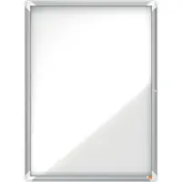 Nobo Premium Plus 9xa4 Ark Udendørs Display Med Magnetisk Baggrund I Hvid