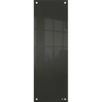 Nobo lille glas whiteboard panel 300x900mm Sort