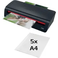 GBC 240 Home Office A4 lamineringsmaskine Sort/rød