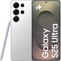 Samsung Galaxy S25 Ultra 12/256GB Titanium Hvid Sølv smartphone