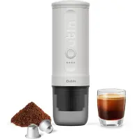 OutIn Nano Portable Espresso Machine Pearl White