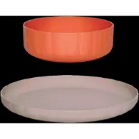 OYOY Pullo tallerken & skål 2 dele Rose-apricot