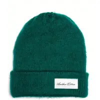 Another Cotton Lab Mohair Beanie grøn