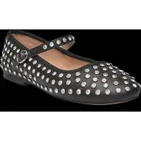 Steve madden Ballerinasko med rem 'Vinetta-R' sort / sølv / transparent