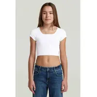 G-Star Girls South Tee - White - girls