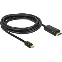 DeLOCK - Adapterkabel - Mini DisplayPort han til HDMI han - 3 m - sort