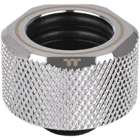 Thermaltake Pacific C-PRO G1/4 PETG Tube - Flydende kølesystem kompressionsarmatur - krom