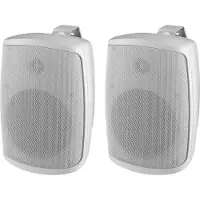 Monacor WALL-05T/WS par 2-vejs PA-højttalersystemer, hvid