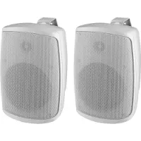 Monacor WALL-06T/WS ELA-væghøjttaler 4 W Hvid 1 stk
