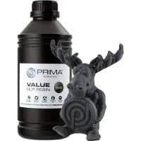 PrimaCreator Value DLP / UV Resin 1000 ml Sort 7340002114477 Modsvarer: N/A