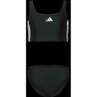 Adidas 3-stripes V-back Kids Bikini, størrelse 116 cm