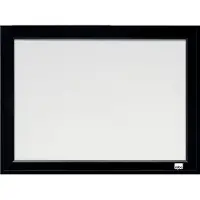 Nobo lille magnetisk whiteboard med sort ramme 58,5x43 cm, sort