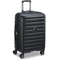 Delsey Shadow 5.0 kuffert udvidelig 66 cm, sort