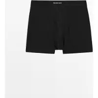Massimo Dutti - Male - Boxershorts Med Logo Linning - Sort - L