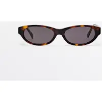 Massimo Dutti - Female - Smalle Solbriller Med Skildpaddeskjoldseffekt - Brun - 01