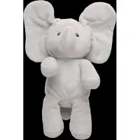 Gund Baby Peek-a-Boo Flappy Elephant Plys Elefant udstoppede dyrebabyleget?j fra 0 ?r og opefter Gr? 7"