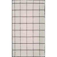 House Doctor Join løber 40x140 cm Sort-off white