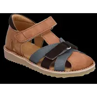 Angulus Sandaler - Tan/Indigo/Dark - - 24 - Sandal