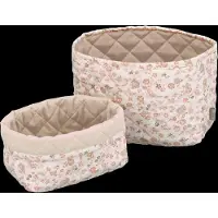 Cam Cam Opbevaringskurve - 2-pak - 22x15/24x17 cm - Augusta - - OneSize - Opbevaring