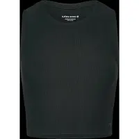 Björn Borg Studio Ribbed Cropped Tanktop Sort