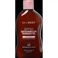Bali Body - Vandmelon Sololie Spf 50 - Beskyttende Sololie - Tanning Oil Watermelon Spf 50 - For Women