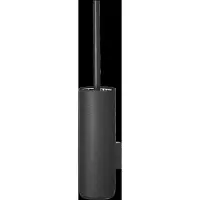 Blomus Modo Rof toiletbørste vægmonteret Black, Ø8,5x49 cm