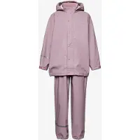CeLaVi Regntøj m. Seler - PU - Mauve Shadow - - 100 - Regntøj