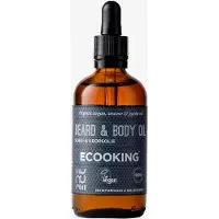 Ecooking Skæg- og Kropsolie Herre • 100ml.