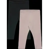 Lindex Leggings beige / sort
