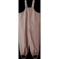 Wheat Regnbukser m. Seler - PU - Charlo - Dusty Lilac - - 8 år (128) - Regnbukser