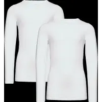 Minymo Bluse - 2-pak - Hvid - - 12 år (152) - Bluse