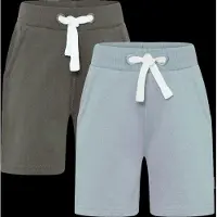 Minymo Shorts - 2-pak - Blå/Grøn - - 5 år (110) - Shorts