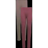 Minymo Leggings - 2-pak - Apple Butter - - 8 år (128) - Leggings