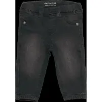 Minymo Jeans - Loose Fit - Grey Black - - 68 - Jeans