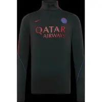 Nike Paris Saint-Germain Træningstrøje Dri-FIT Strike Drill - Sort/Rød - , størrelse Small