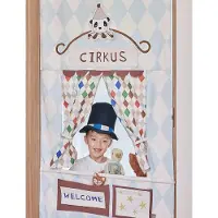 OYOY Legedør - 192 cm - Teater & Cirkus - Blå - - OneSize - Legetøj