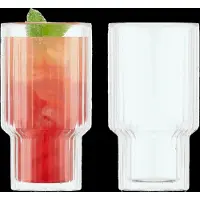 Bodum Navalia dobbeltvægget glas 25 cl 2-pak Klar
