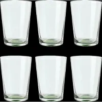 Broste Copenhagen Hue drikkeglas 30 cl Clear-olive green
