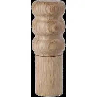 Broste Copenhagen Edgar salt- og peberkværn 20 cm Natural-olieret eg
