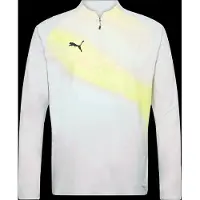 Puma Træningstrøje Individuel Lightspeed Ultimate 1/4 Lynlås - Sølv/Gul/Sort, størrelse Small
