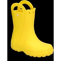 Crocs Gummistøvler - Handle It Rain Boot K - Yellow - - 33/34 - Gummistøvler