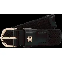 Tommy Hilfiger Bælte 'Essential TH Monogram Braided Elastic' sort